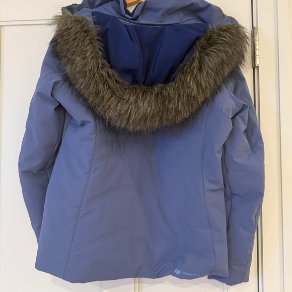 Obermeyer Women's Tuscany Elite Insulated Jacket size 16 XL with fur hood - Picture 11 of 14
